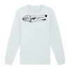 Sweat-shirt unisexe a col rond premium BIO Vignette