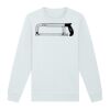 Sweat-shirt unisexe a col rond premium BIO Vignette