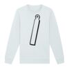 Sweat-shirt unisexe a col rond premium BIO Vignette