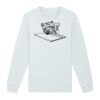 Sweat-shirt unisexe a col rond premium BIO Vignette