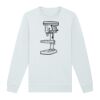 Sweat-shirt unisexe a col rond premium BIO Vignette