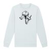 Sweat-shirt unisexe a col rond premium BIO Vignette