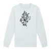 Sweat-shirt unisexe a col rond premium BIO Vignette