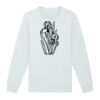 Sweat-shirt unisexe a col rond premium BIO Vignette