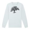 Sweat-shirt unisexe a col rond premium BIO Vignette