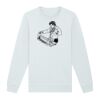 Sweat-shirt unisexe a col rond premium BIO Vignette