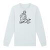 Sweat-shirt unisexe a col rond premium BIO Vignette