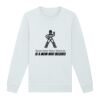 Sweat-shirt unisexe a col rond premium BIO Vignette