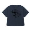 T-shirt à manches retroussées pour femme BIO Vignette