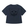 T-shirt à manches retroussées pour femme BIO Vignette