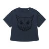 T-shirt à manches retroussées pour femme BIO Vignette