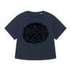 T-shirt à manches retroussées pour femme BIO Vignette