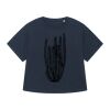T-shirt à manches retroussées pour femme BIO Vignette
