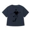 T-shirt à manches retroussées pour femme BIO Vignette