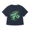T-shirt à manches retroussées pour femme BIO Vignette