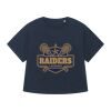 T-shirt a manches retroussées pour femme BIO Vignette