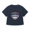 T-shirt à manches retroussées pour femme BIO Vignette