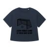 T-shirt à manches retroussées pour femme BIO Vignette