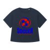 T-shirt à manches retroussées pour femme BIO Vignette