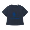 T-shirt à manches retroussées pour femme BIO Vignette