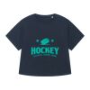 T-shirt à manches retroussées pour femme BIO Vignette