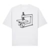 T-shirt lourd unisexe BIO Vignette